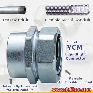 [CN] Liquid Tight conduit female Connector With Internal Thread,female liquid tight conduit fittings